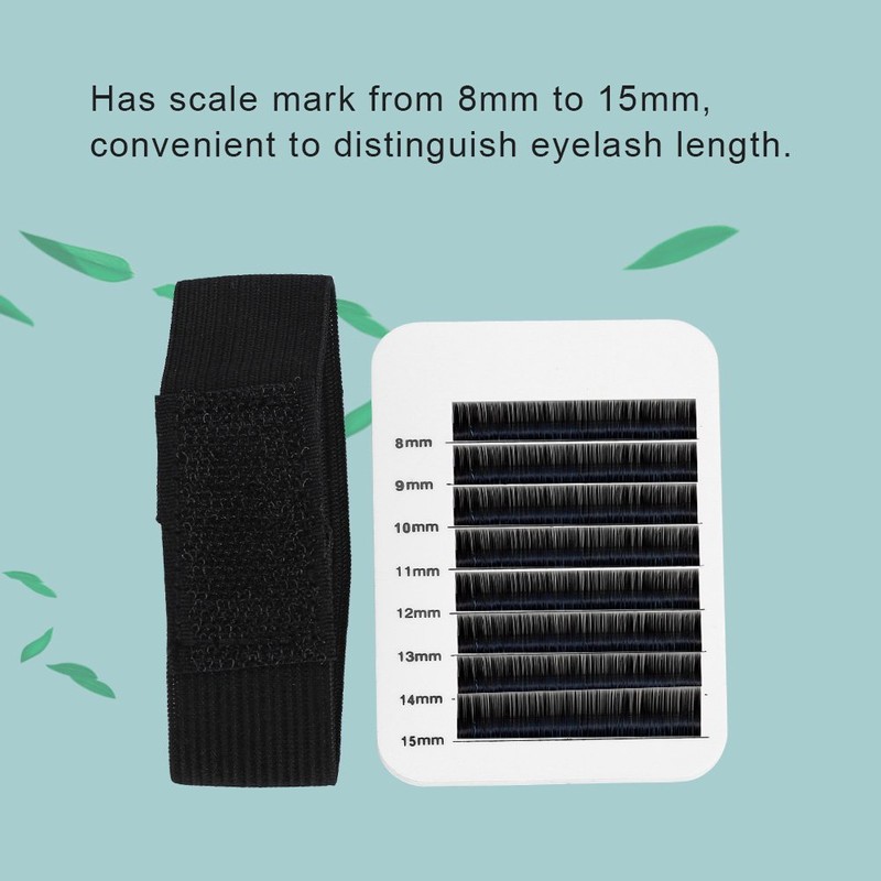 False Eyelash Pallet Tool, 8-15mm Makeup Eyelash Tray Strip Stand