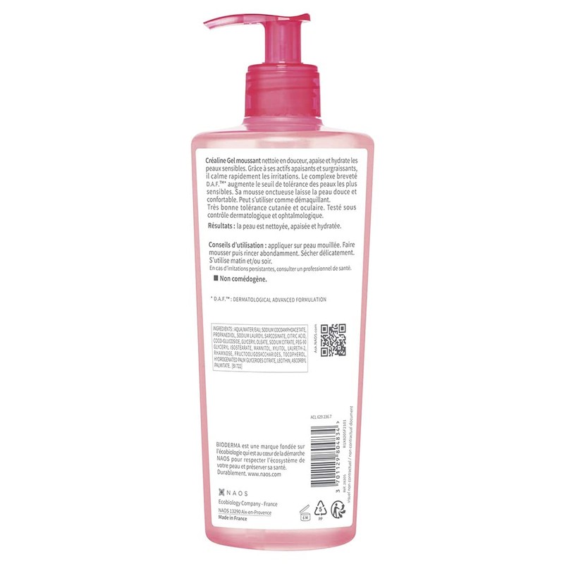 Bioderma Créaline Foam Gel 500 ml