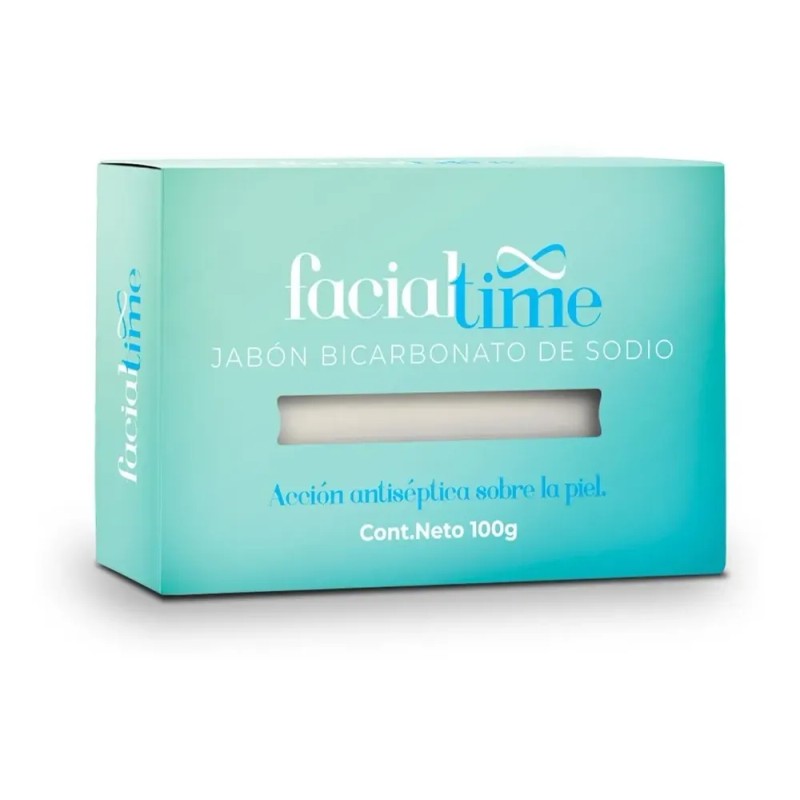 Kit 3 Jabón Bicarbonato 100 G. Hidrata Tu Rostro Facial