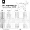 Hurtta Monsoon Coat II ECO, Wet Weather Dog Raincoat Coat,