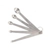 LIUSM Mini Measuring Spoons Set,Stainless Steel Measuring Spoons Set (Set
