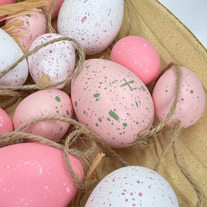MIJOMA 20 Piece Easter Egg Set - Realistic Looking Plastic