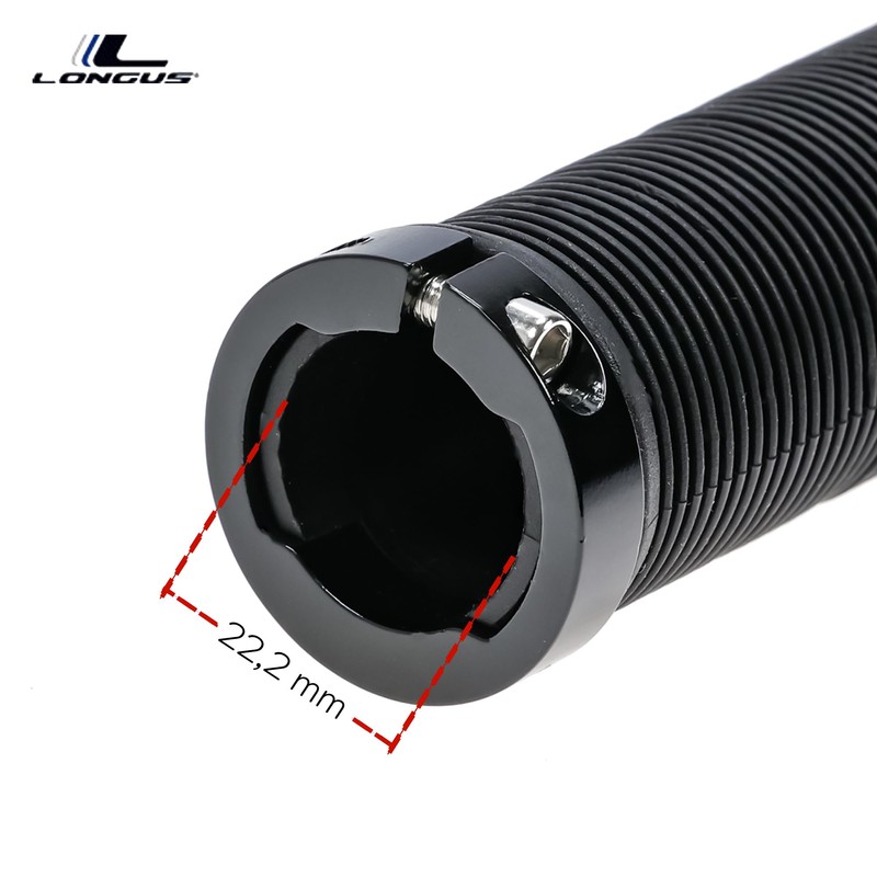 LONGUS Handlebar Grip Loring, SZ, 2 x Double Lockring FA003834001