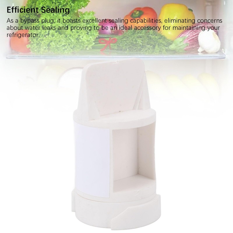 WR17X33825 Refrigerator Water Bypass Plug, Made from ABS Material, Extensive