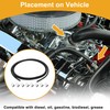 X AUTOHAUX 3/16" Fuel Line Kit 15.09ft Vacuum Hose Automotive