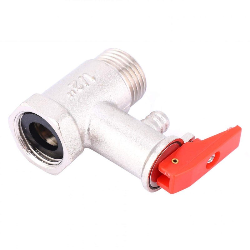 Water Heater Reliable Brass Safety Valve Durable Safe 0.9MPa +