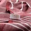 Cacala PES-CEP-Burgundy Bath Towels, 37" x 71"