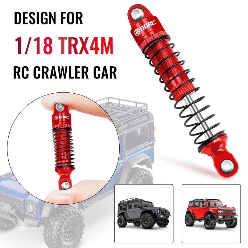 OGRC 59mm Shocks Absorber Oil Threaded Damper Threaded Shock Absorber