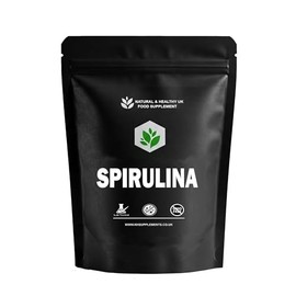 Spirulina 500mg (120 Vegan Capsules) Superfood Supplement | Non-GMO, UK Made