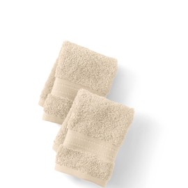 Lands' End Supima Towel Dark Sand 13" x 13", 2pc