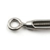 BE-TOOL Stainless Steel 304 Hook & Eyelet Wire Rope for