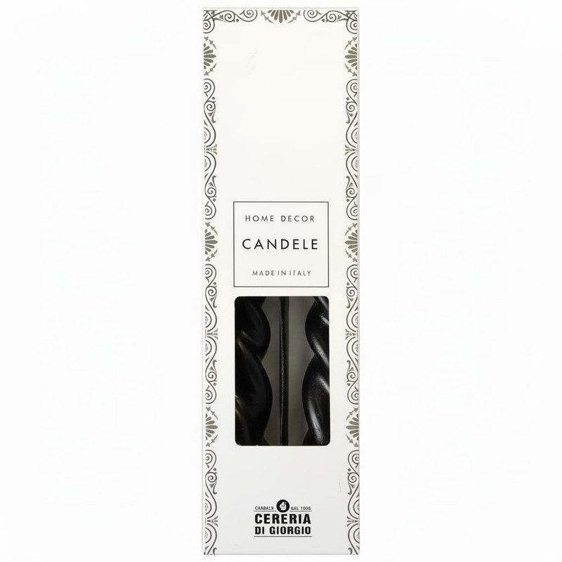 Cereria Di Giorgio - 2 Candele Voluta laccate - Ø