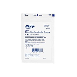 Dukal Oil Emulsion Dressing, 5" x 9" (Box of 12)