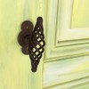 Antikas - Window Fittings Antique Handle Wrought Iron Twisted Cross