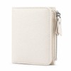 Genuine Leather RFID Wallet – Slim Zipper Coin Purse and