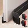 Hojoy 2 Pack Under Door Draft Stopper, Adjustable Door Sweep