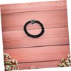 Baluue 5pcs High Elastic Heart Charm Hair Ties No Damage