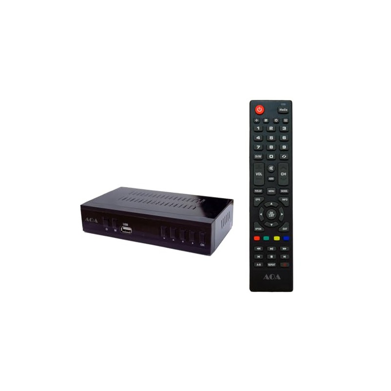 AOA HDB860 FHD DVB-T2 H.265 PVR Media Play Set Top
