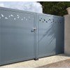 Locinox Sabo floor stop for screwing on double wing gates,