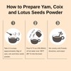I WUGU Yam, Coix and Lotus Seeds Powder, Plant-Based Meal