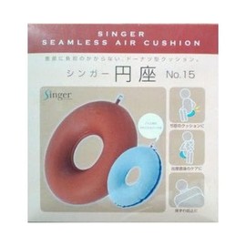 Donut Air Cushion Natural Rubber Air Circle, Singer Circle, NO.15 with Cover, 15" Diameter
