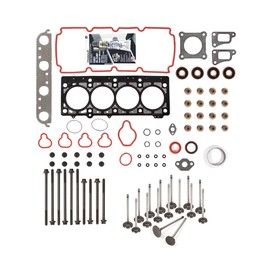 Domestic Gaskets DG-8614979466 Head Gasket Set Intake Exhaust Valves Compatible With/Replacement For 02-05 Chrysler Dodge Neon 2.0L ECB