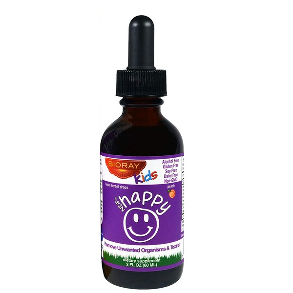 Happy Supplement for Kids by Bioray | NDF Happy Supports Healthy Mood | 2 fl oz