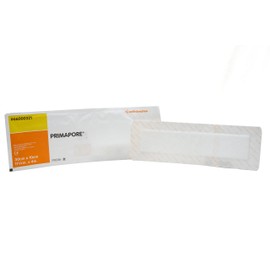 Smith+Nephew Primapore Adhesive Non-Woven Wound Dressing, 11 3/4 x 4", Sterile, 66000321 (20 Count)