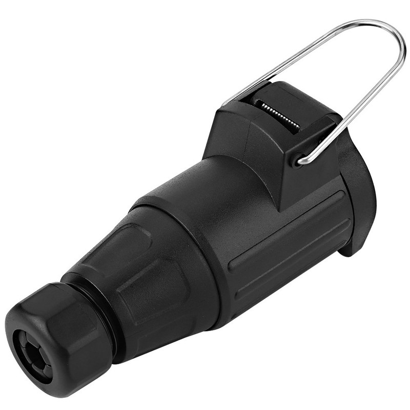 13 pin plastic trailer socket, European style plug for caravan