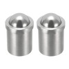 sourcing map Door Cabinet Closet Drawer 12mm Dia Stainless Steel