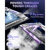 OMAIGA Cordless Iron for Clothes, 1550W 2-In-1 Cordless/Corded Steam Iron
