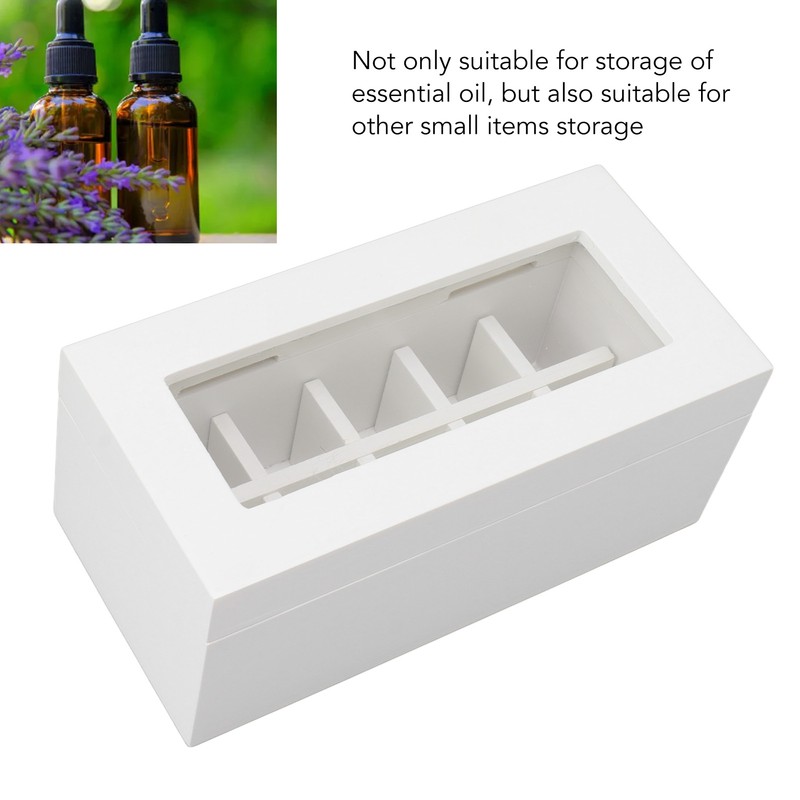10 Slots Essential Oil Storage Box Case Bamboo Wood Essential