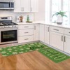 Artoid Mode Green Daisy Hello Sunshine Bloom Spring Kitchen Mats