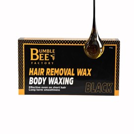 BUMBLE BEE Hair Removal Wax, Body Waxing, Black - 500 gr