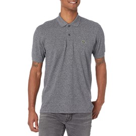 Lacoste Men's Original L.12.12 Heathered Petit Piqué Cotton Polo Shirt, Eclipse, XX-Large