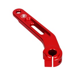 POWER JAMES Motorcycle Clutch Lever and Gear Shifter Foot Controls, Compatible with Harley Davidson Touring (Red)