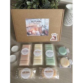 Autumn Scented Soy Wax Melts Box, Vegan Friendly, 7 Scents