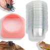 50 Pcs 0.5oz Spider Food and Water Feeding Cups Small