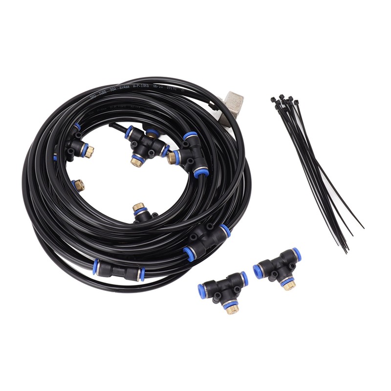 Patio Misting Cooling System Backyard Greenhouse Water Mist 8m 26ft