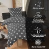 DreamHome 2-Piece Star Bed Linen Duvet Cover 135 x 200