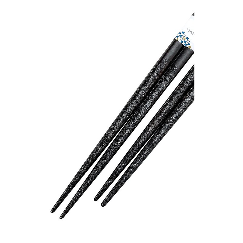 80 Couples Chopsticks, Algae Turtle, Tsuru no Mai, Black, Red,