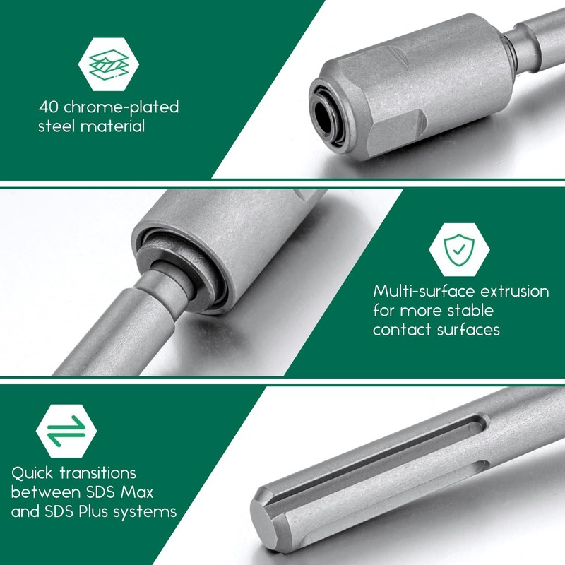 Monkey King Bar SDS Chuck Adapter,SDS Max to SDS Plus