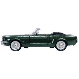 Diecast 1965 Ivy Green Mustang Convertible 1:87 Scale 87MU65006