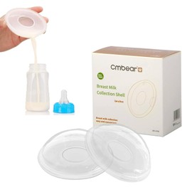 Concha Recolectorade Lactancia, Conchas para el Pecho Protector de Pezones para Reducir el Dolor, Conchas de Silicona sin BPA, Protector de Lactancia de Leche Materna, Almacenamiento de Leche Lectancia, Regalos para Mamá(2 piezas)