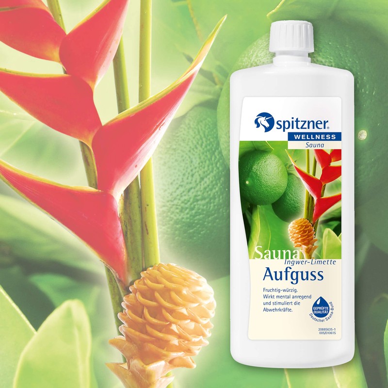Spitzner Sauna Infusion Ginger Lime 1000 ml
