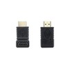 PRENDELUZ A/H-A/M angled HDMI adapter, support for high definition and