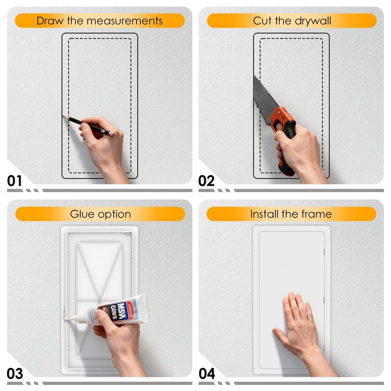Suteck Plumbing Access Panel for Drywall Ceiling 14 x 29