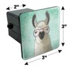 GRAPHICS & MORE Hip Llama with Glasses Tow Trailer Hitch
