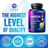 Natures Peak Suplemento de aceite de pescado Omega 3 de