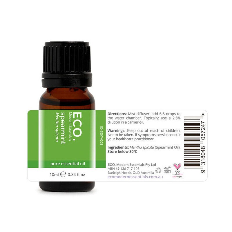 ECO. Modern Essentials Spearmint Pure Essential Oil, 10ml